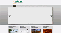 Desktop Screenshot of goetze-wr.de