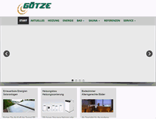 Tablet Screenshot of goetze-wr.de